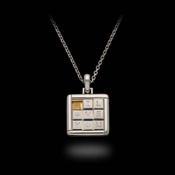 Limited Edition 'I Love You' Puzzle Pendant