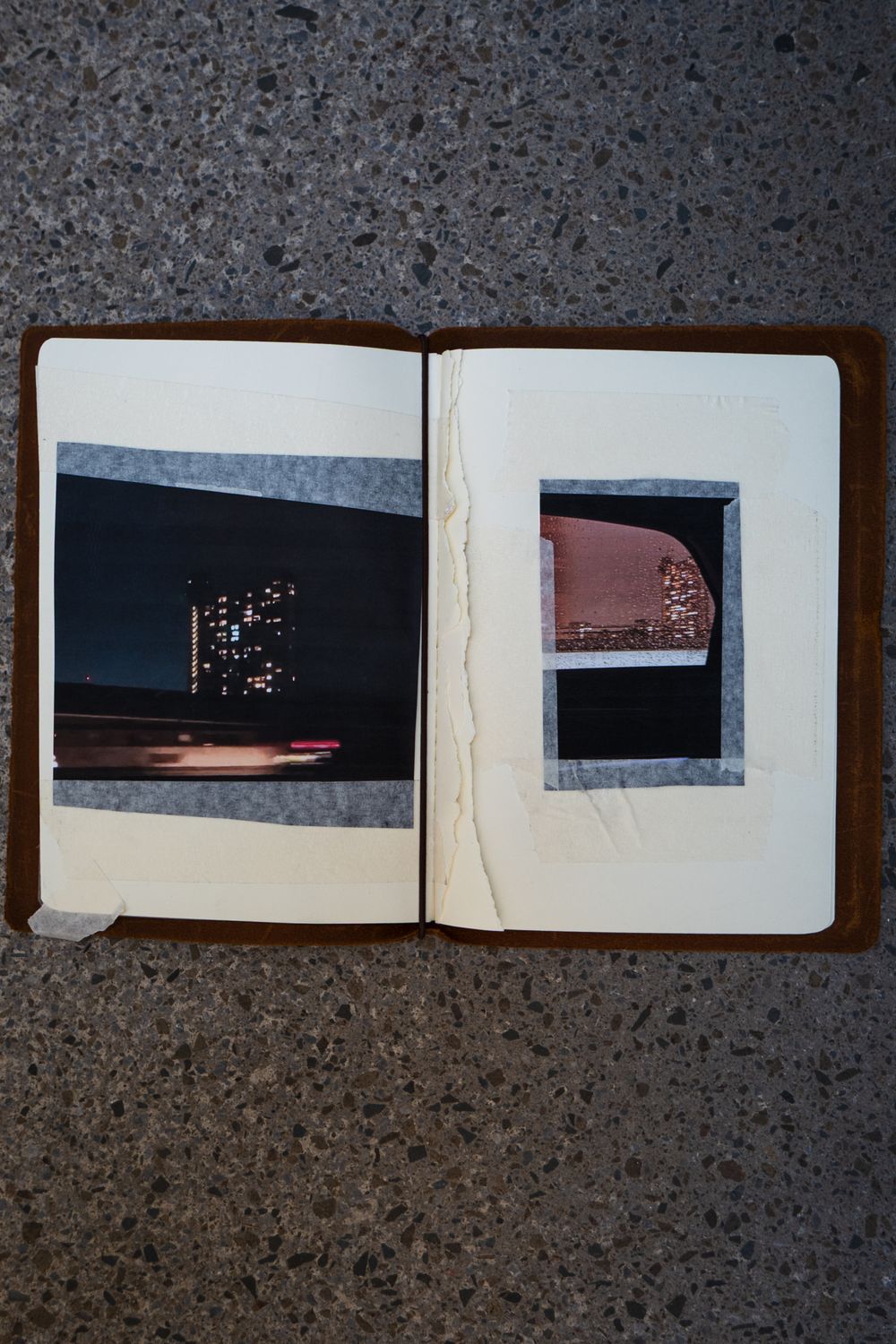 Inspiration notebook: the Trellick Tower at night